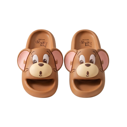 Chinelo Slide Tom & Jerry Tridimensional