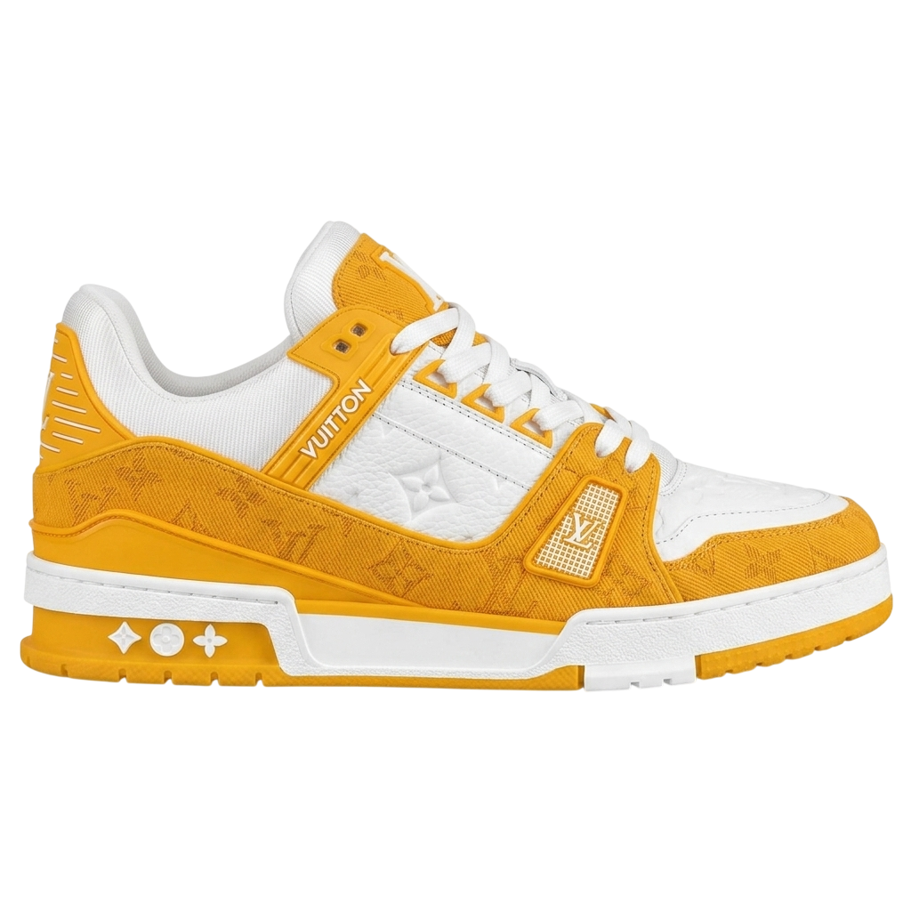 Tênis Louis Vuitton Trainer Amarelo