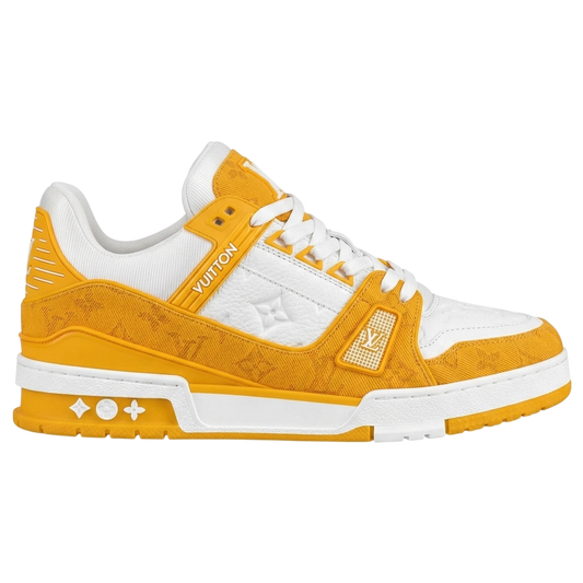 Tênis Louis Vuitton Trainer Amarelo