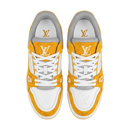 Tênis Louis Vuitton Trainer Amarelo