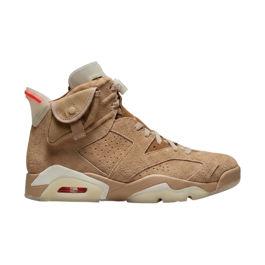 Tênis Nike x Travis Scott Air Jordan 6 'British Khaki'