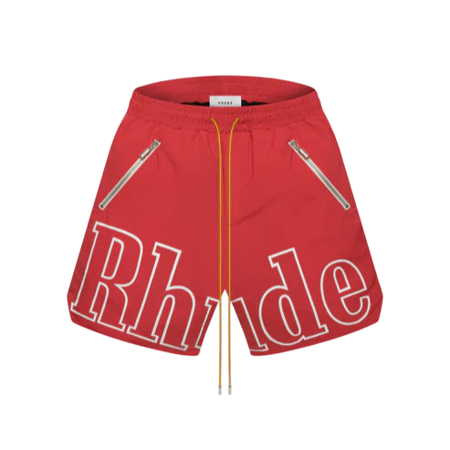 Bermuda Rhude Court Logo Vermelho