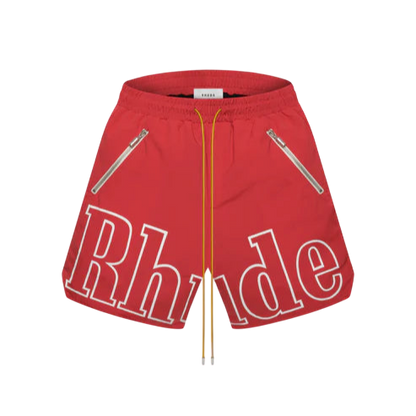 Bermuda Rhude Court Logo Vermelho