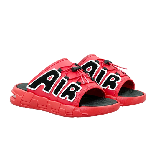 Chinelo Nike Air UpTempo Slide Cadarço Vermelho