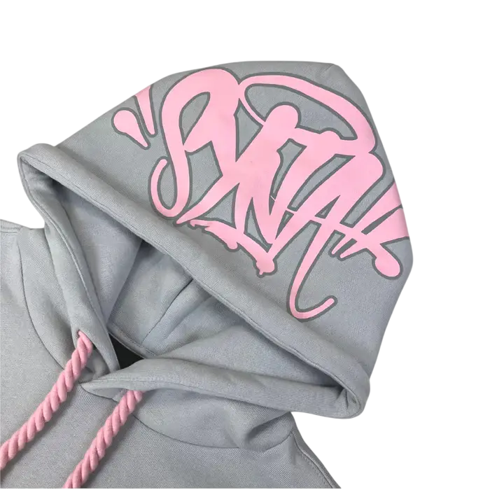Conjunto Moletom Syna World Cinza/Rosa