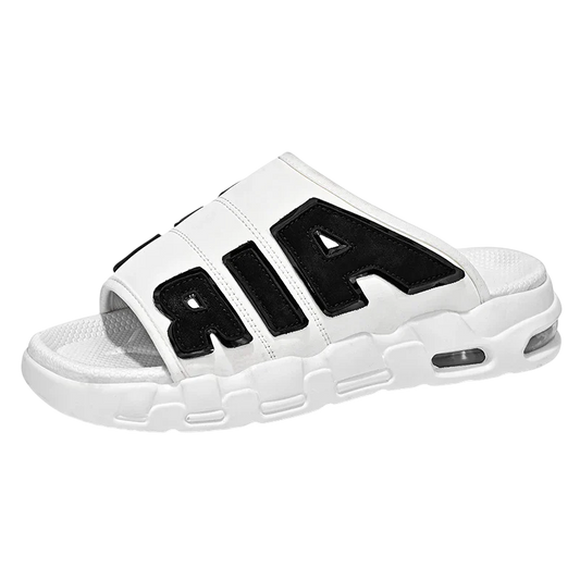 Chinelo Nike Air More UpTempo Slide Branco