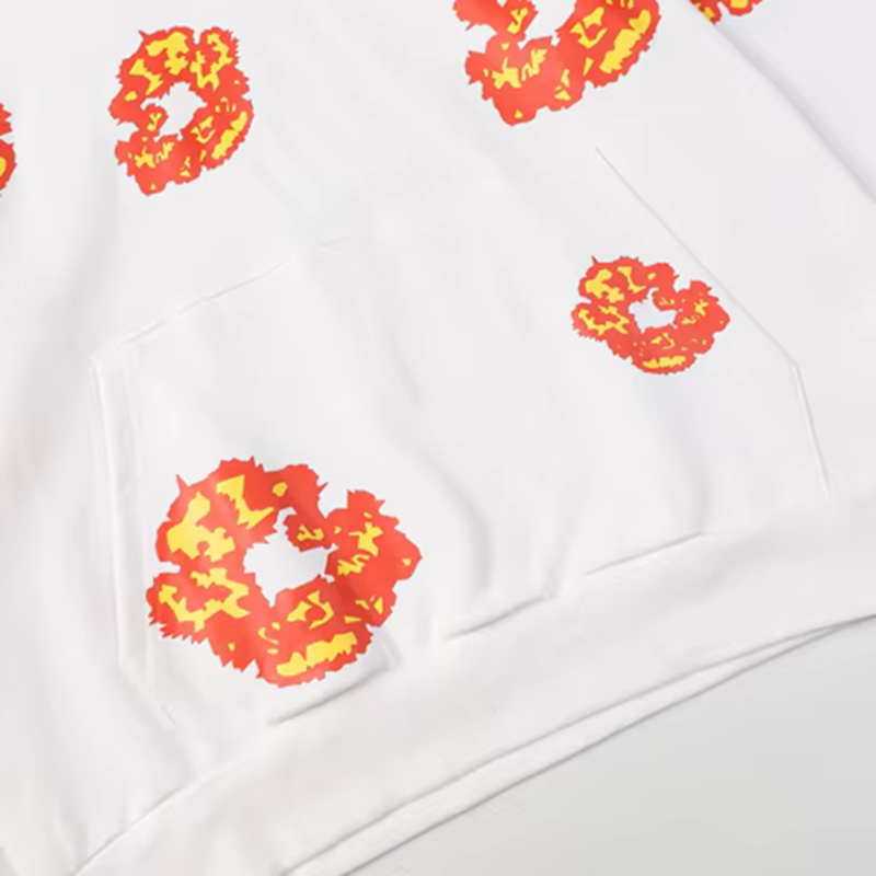 Moletom The Cotton Wreath Denim Tears x Offset Branco