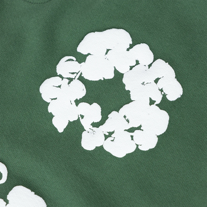 Calça Moletom The Cotton Wreath Denim Tears Verde