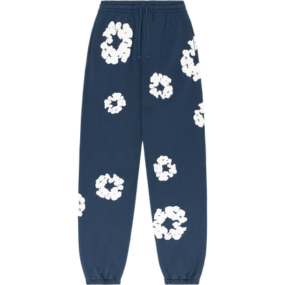 Calça Moletom The Cotton Wreath Denim Tears Azul
