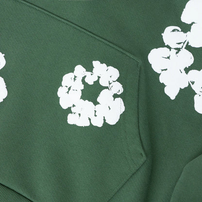 Moletom The Cotton Wreath Denim Tears Verde