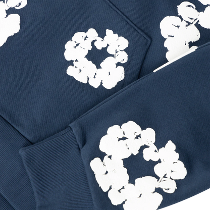 Moletom The Cotton Wreath Denim Tears Azul