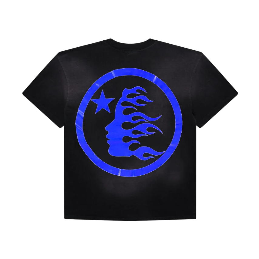 Camiseta Hellstar Sports Core Logo Gel Preta/Azul