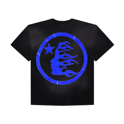 Camiseta Hellstar Sports Core Logo Gel Preta/Azul