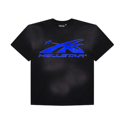 Camiseta Hellstar Sports Core Logo Gel Preta/Azul