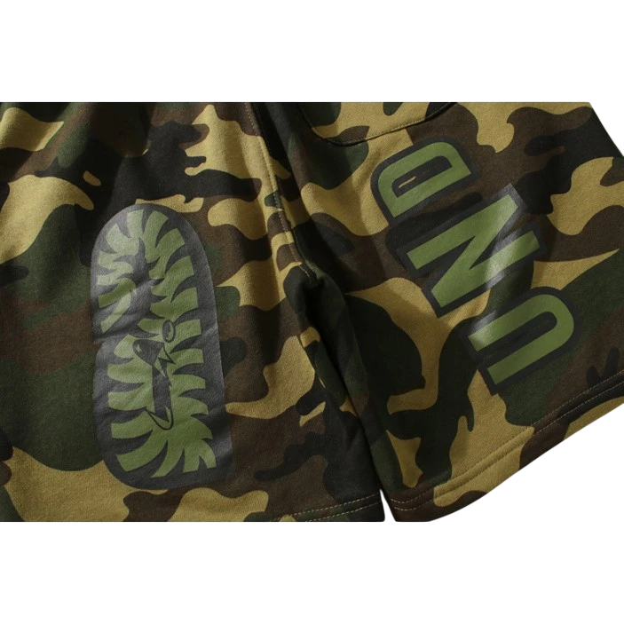 Bermuda Bape Shark Undefeated Camuflada