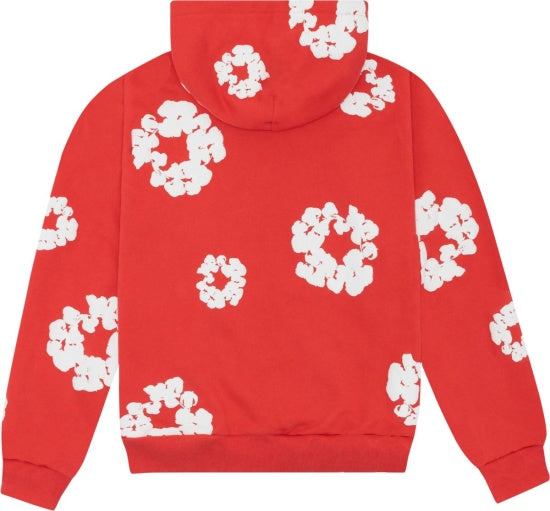 Conjunto Moletom The Cotton Wreath Denim Tears Vermelho