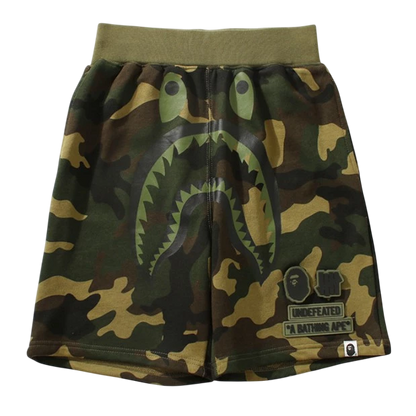 Bermuda Bape Shark Undefeated Camuflada