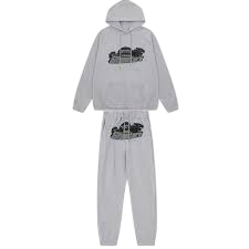 Conjunto Trapstar Shooters Sky Cinza
