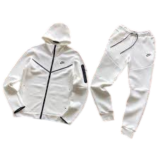 Conjunto Nike Tech Fleece Branco