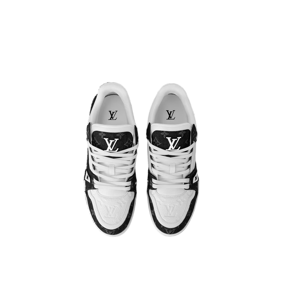 Tênis Louis Vuitton Trainer Preto/Branco