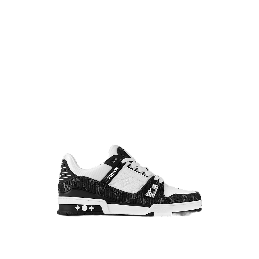 Tênis Louis Vuitton Trainer Preto/Branco