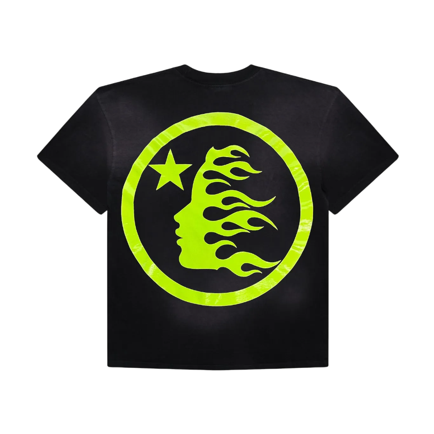 Camiseta Hellstar Sports Core Logo Gel Preta/Verde
