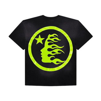 Camiseta Hellstar Sports Core Logo Gel Preta/Verde