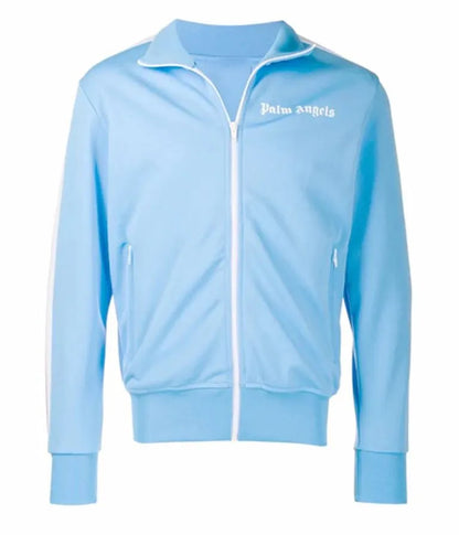 Conjunto Palm Angels Logo Tracksuit Azul Claro