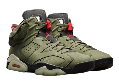 Tênis Nike x Travis Scott Air Jordan 6 Retro GS "Olive"