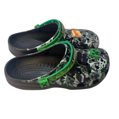 Sandália Crocs x Minecraft Classic Clog Preto