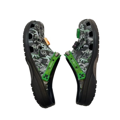 Sandália Crocs x Minecraft Classic Clog Preto