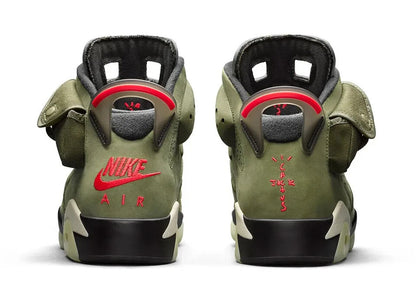 Tênis Nike x Travis Scott Air Jordan 6 Retro GS "Olive"