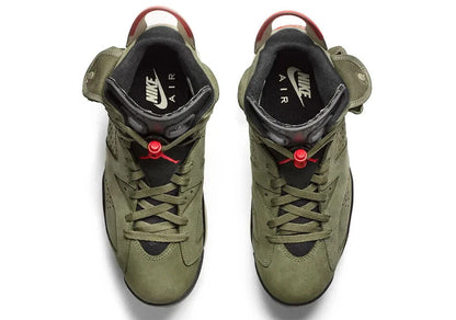 Tênis Nike x Travis Scott Air Jordan 6 Retro GS "Olive"