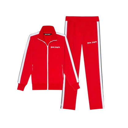Conjunto Palm Angels Logo Tracksuit Vermelho