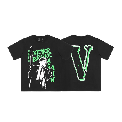 Camiseta Vlone x Youngboy Preta