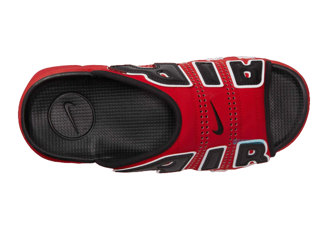 Chinelo Nike Air UpTempo Slide Cadarço Vermelho