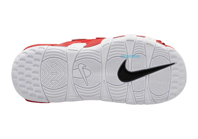 Chinelo Nike Air UpTempo Slide Cadarço Vermelho